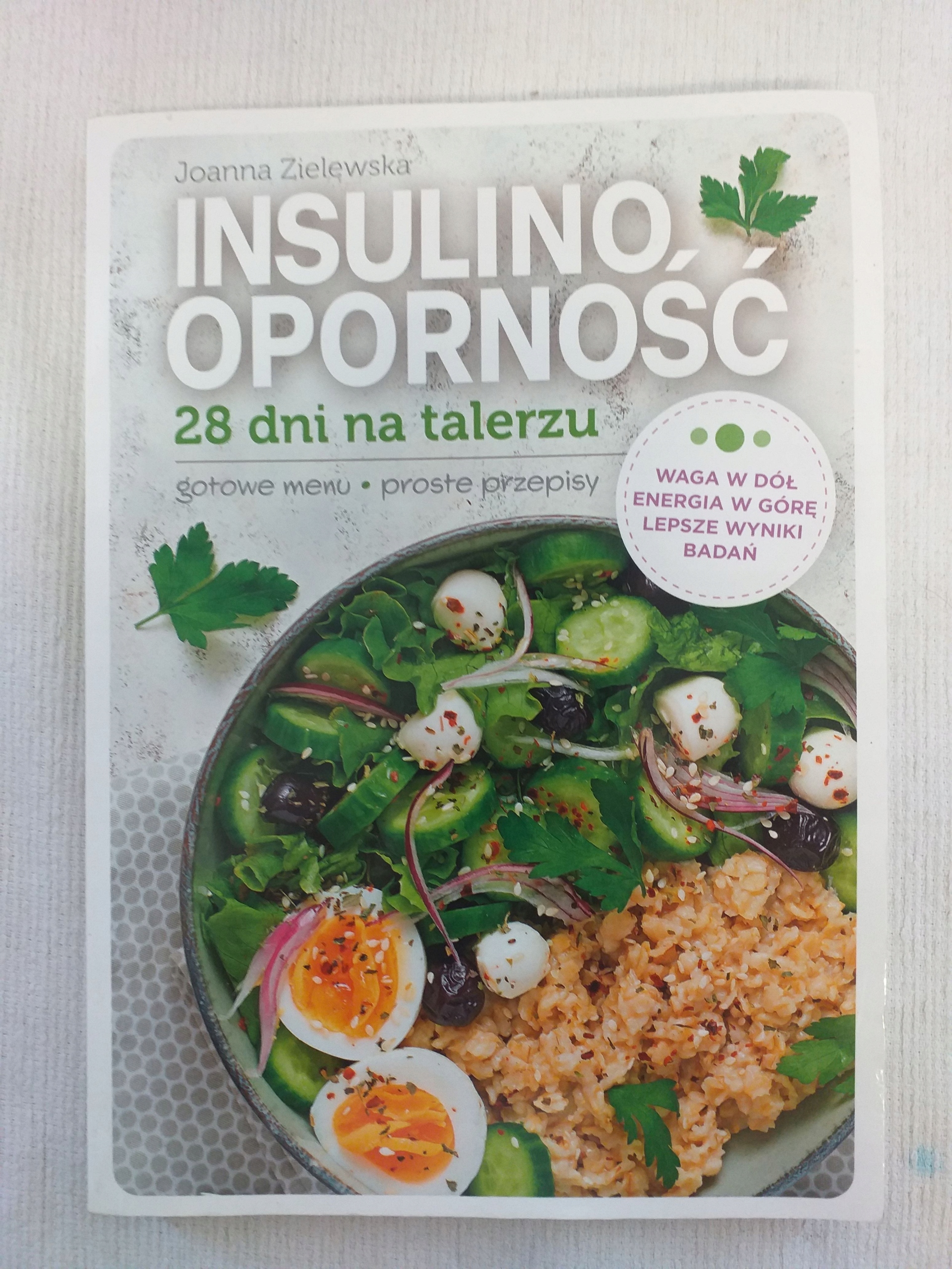 INSULINOOPORNOŚĆ 28 DNI NA TALERZU /QV1370