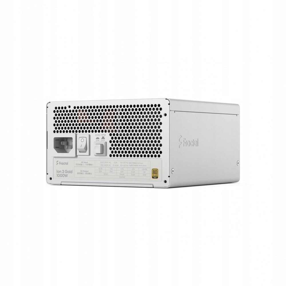 Fractal Ion 3/ 1000W/ Atx 3.1/ 80PLUS Gold/ Modular/ Retail FD-P-IA3G-101
