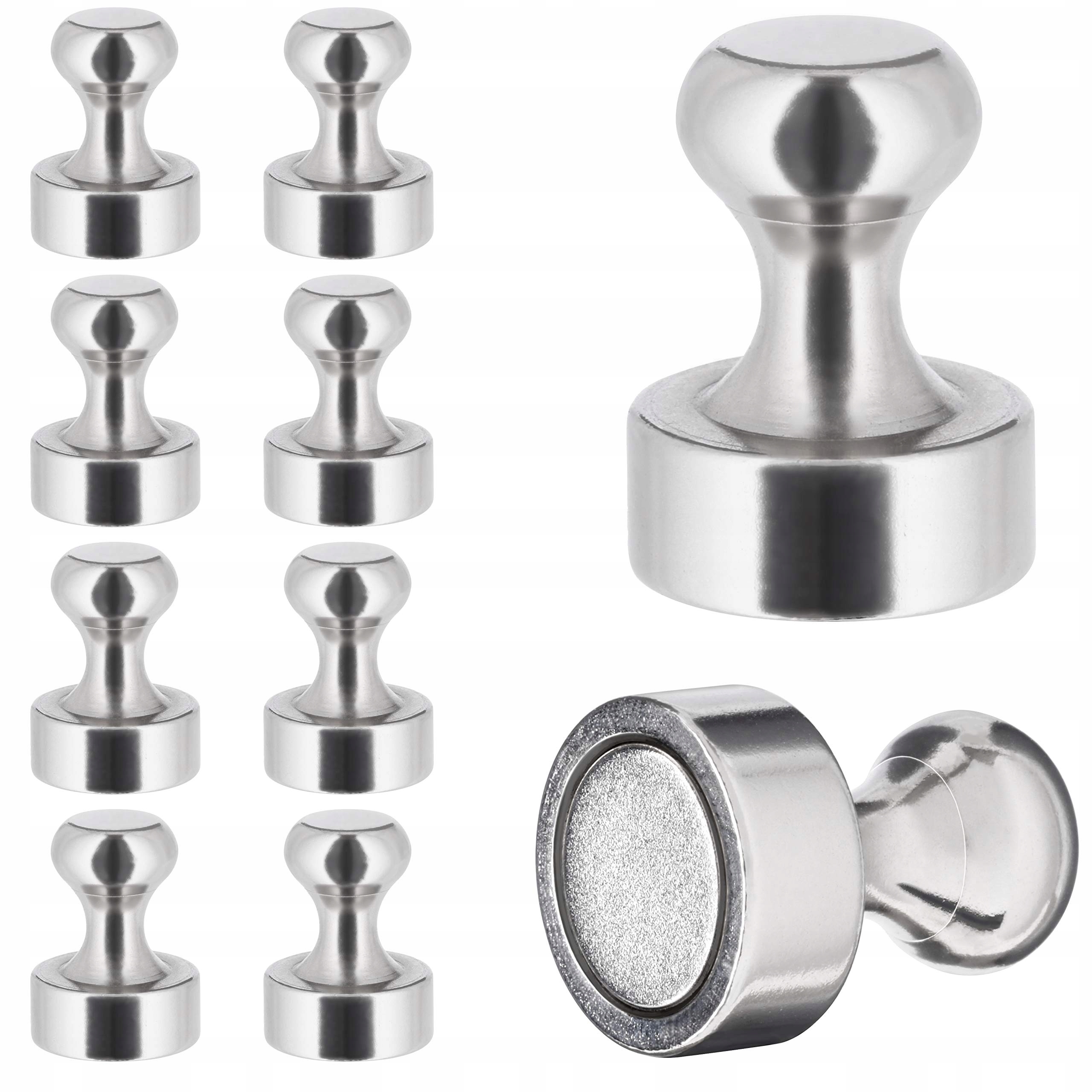 

Magnes neodymowy okrągły 12x16 24szt mocne magnez