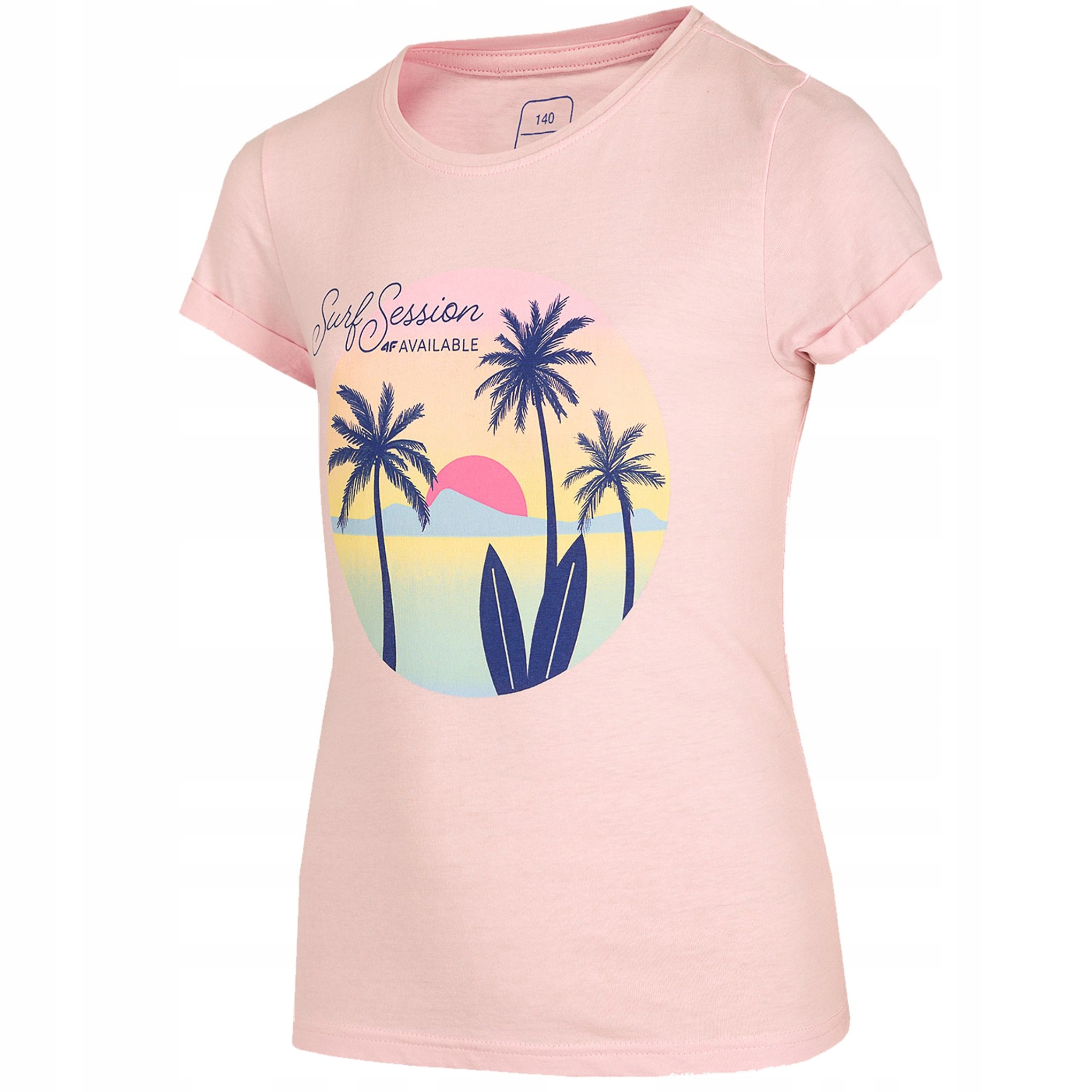 

Koszulka Dziewczęca 4F Z Krótkim Rękawem T-shirt