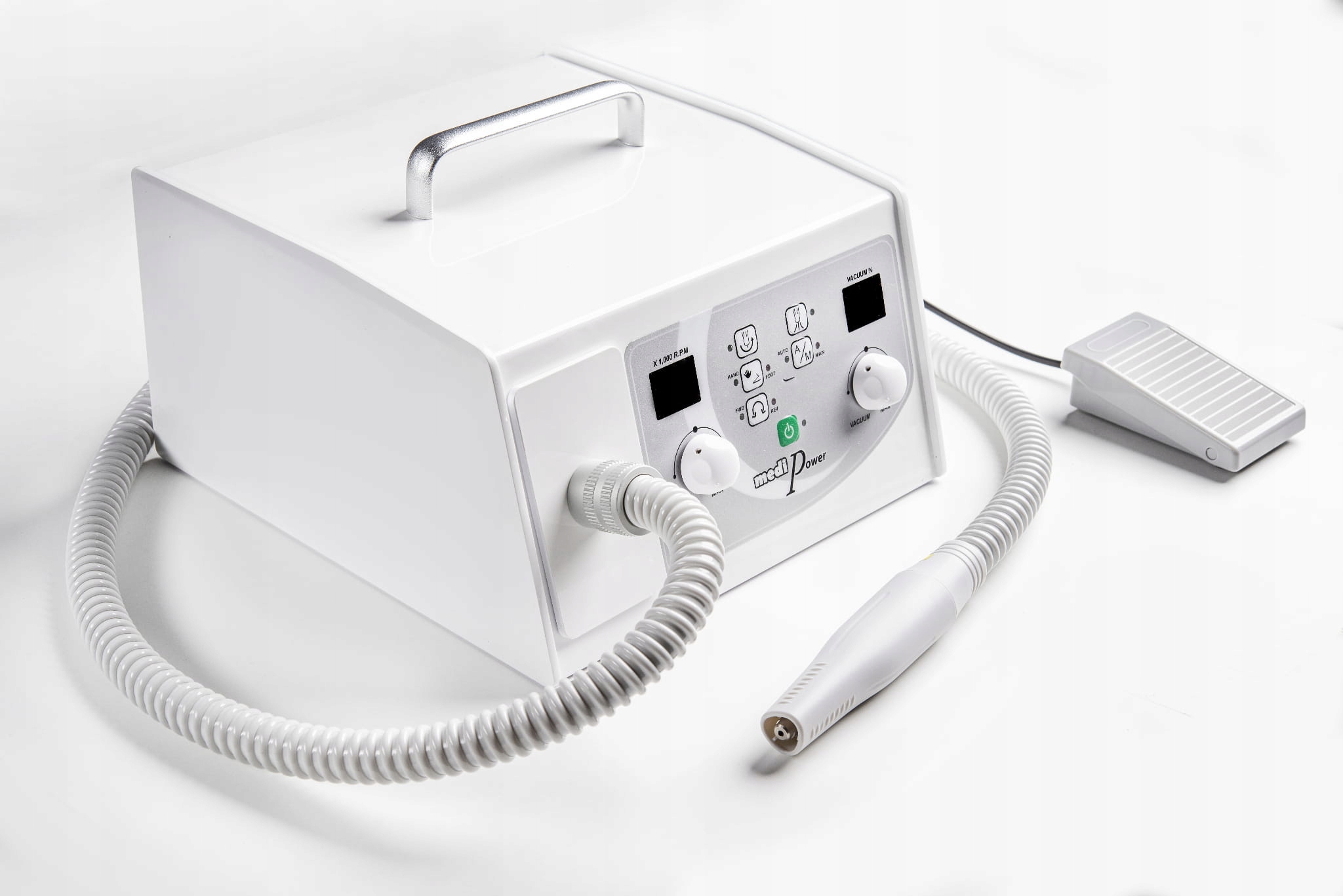 Frezarka podologiczna z pochłaniaczem pyłu Saeshin