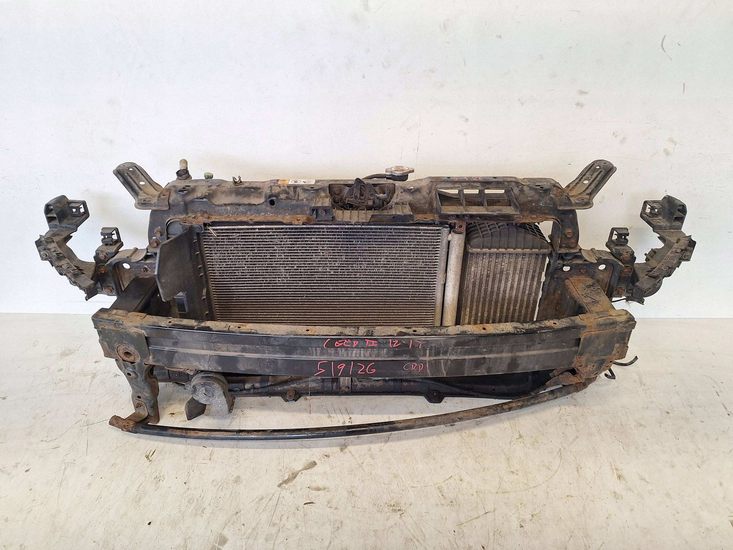 KIA CEED II 15-17 support panel for radiators 1.6 CRDI - MANUAL