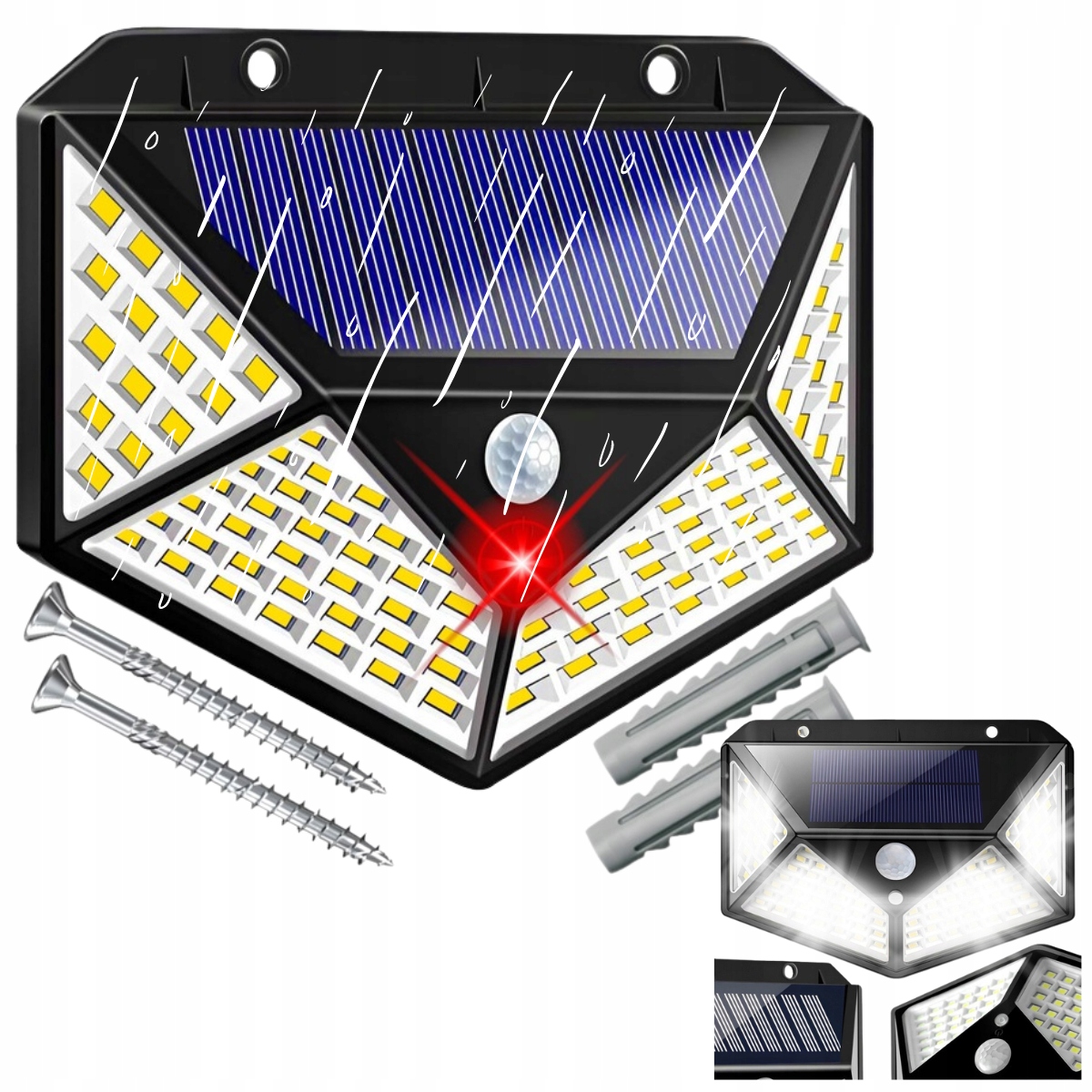 

Solarna Lampa 100 Led Z Czujnikiem Ruchu Zmierzchu