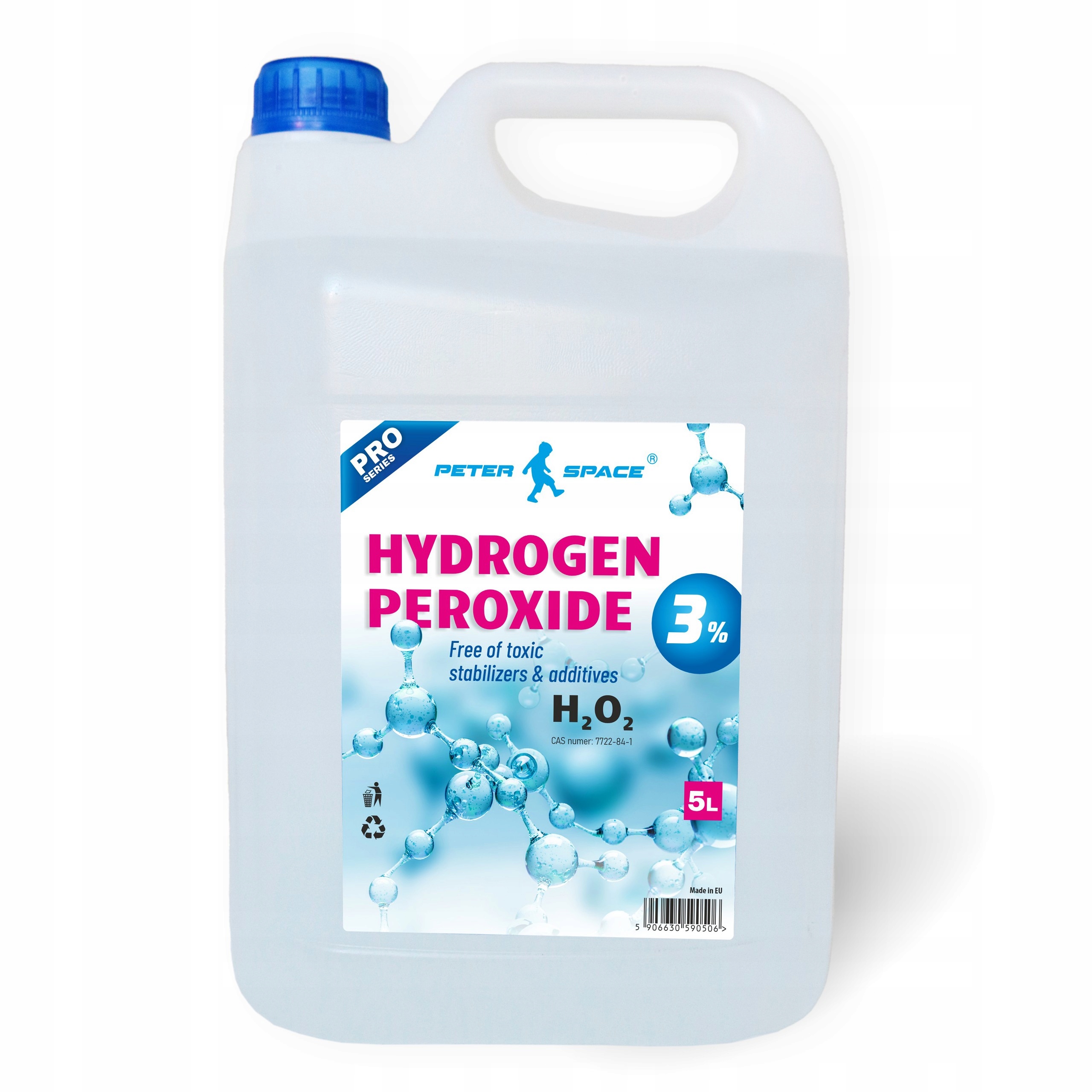 Woda utleniona 3% 5L nadtlenek wodoru Peter Space