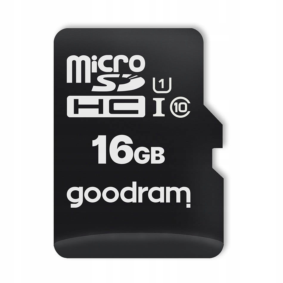 PENDRIVE Karta pamięci Goodram 16 GB micro SD HC UHS-I class 10, adapter SD Producent Goodram