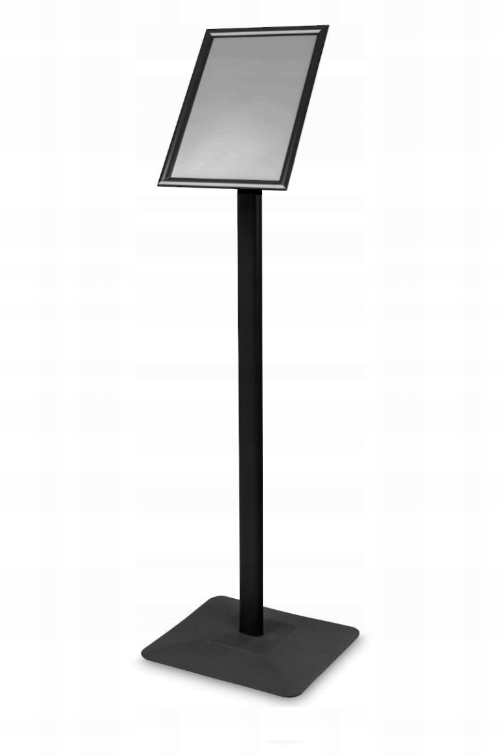 STOJAK INFORMACYJNY A4 POTYKACZ OWZ Menu Board CZARNY SUPER!!!