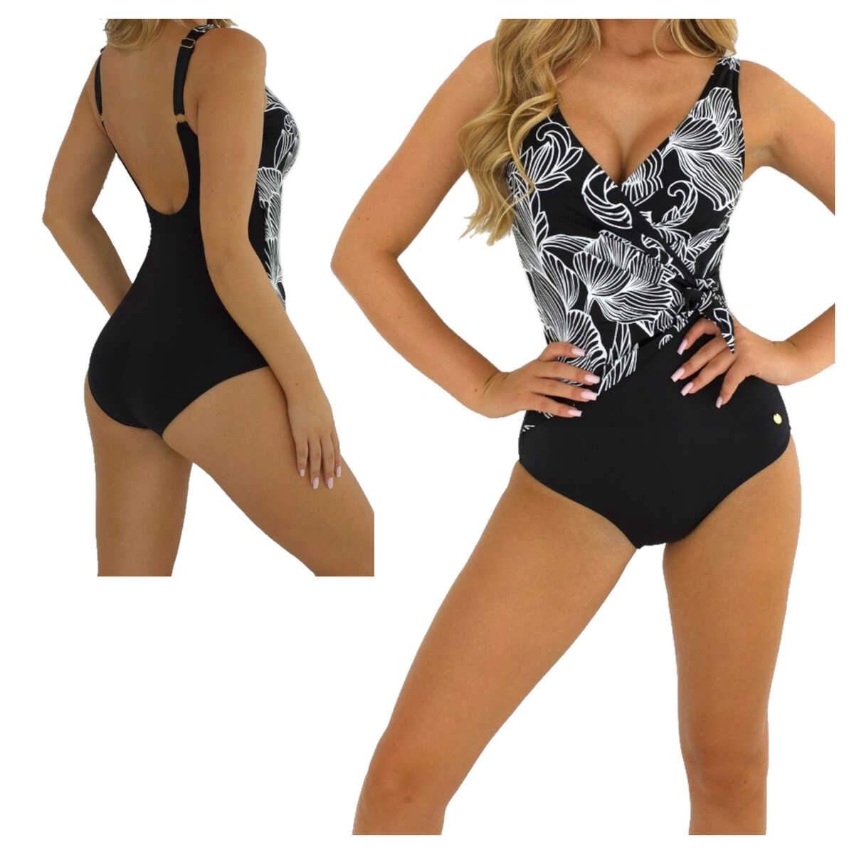 Self Jednodílné plavky Madera10 1 černá 2XL