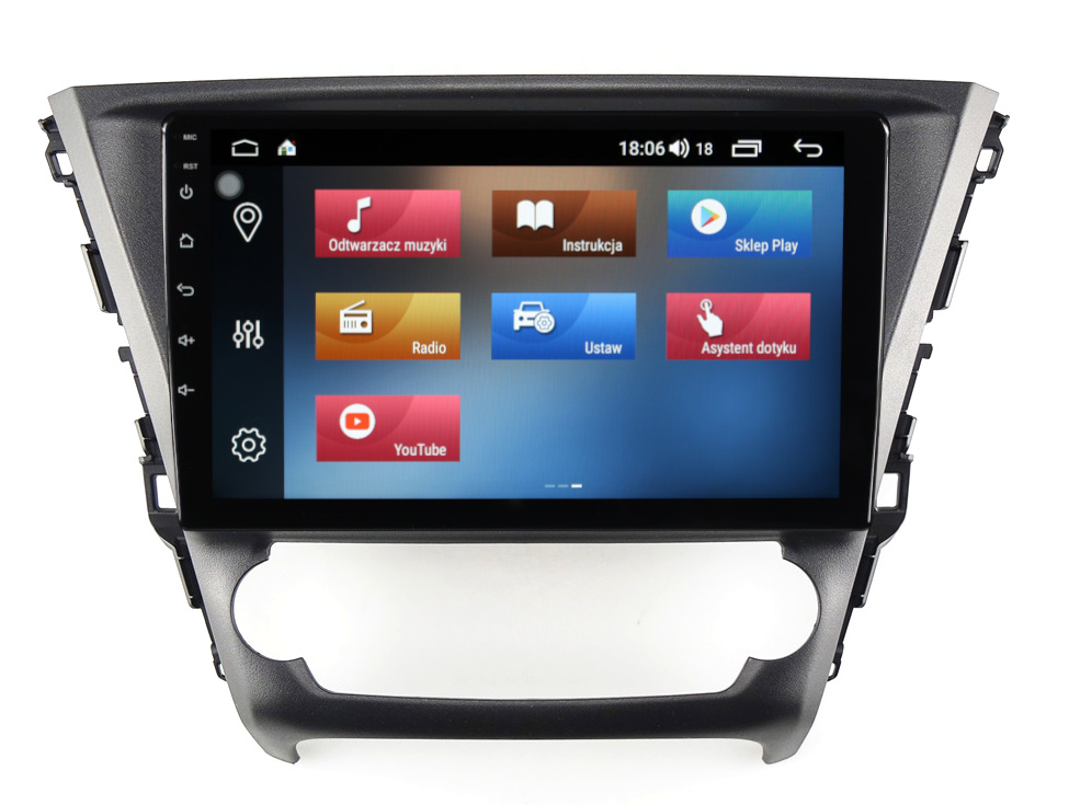Radio Nawigacja Gps Toyota Avensis 2015-2018 Android