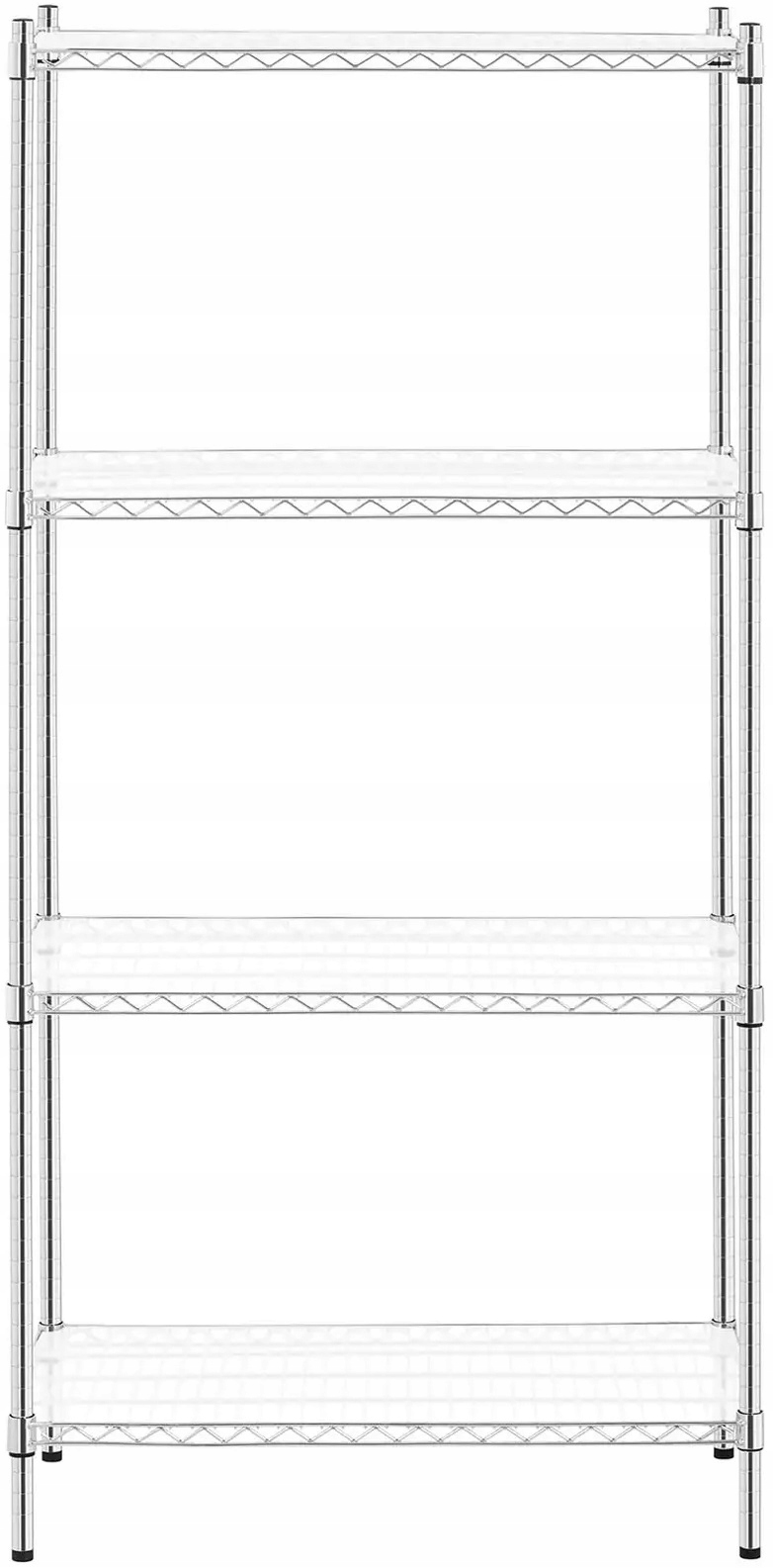 Regał metalowy 4 półki 180x90x45 cm Royal Catering RCMR-1800P43 10011853