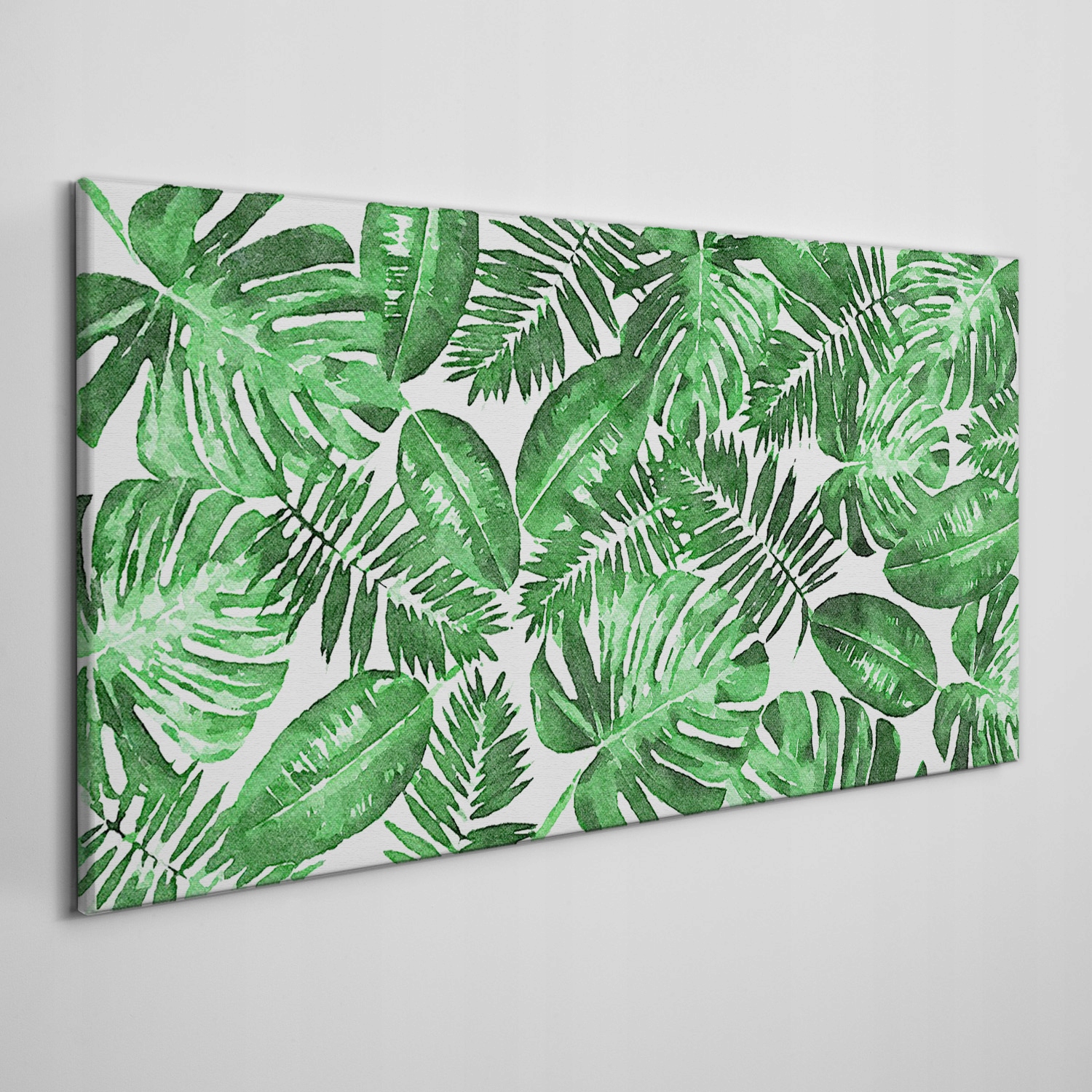 

Nowoczesny foto-obraz na płótnie Liście 120x60 cm