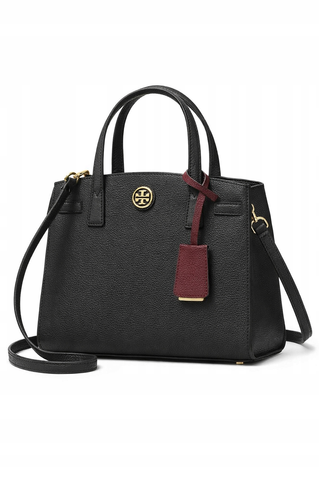 Tory Burch Černá Klasická Kabelka Z Přírodní Kůže I1D