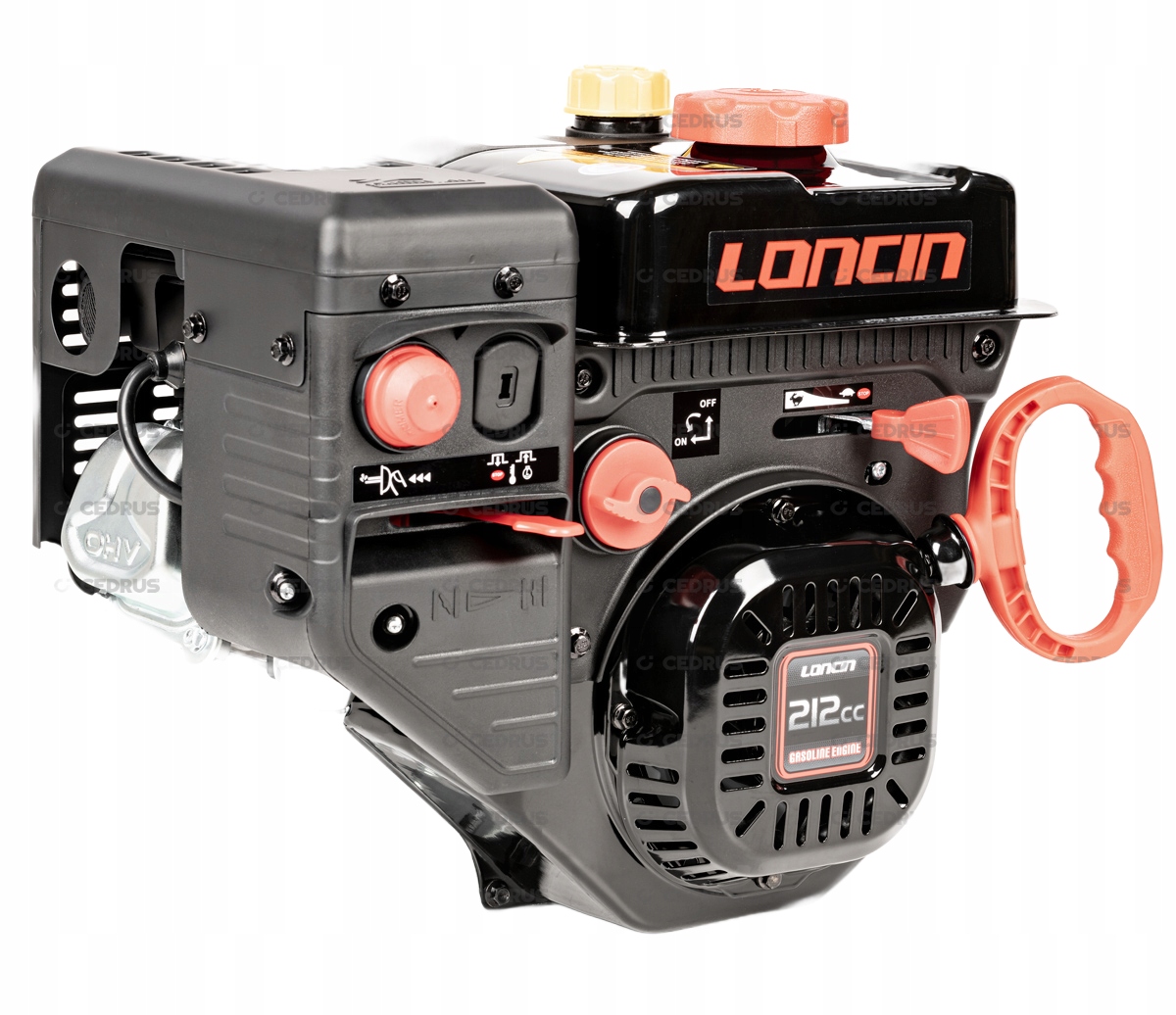 SILNIK LONCIN LC170FS ODŚNIEŻARKI ZAMIATARKI WAŁ POZIOMY TYP A35 85MM 19 MM Marka Loncin