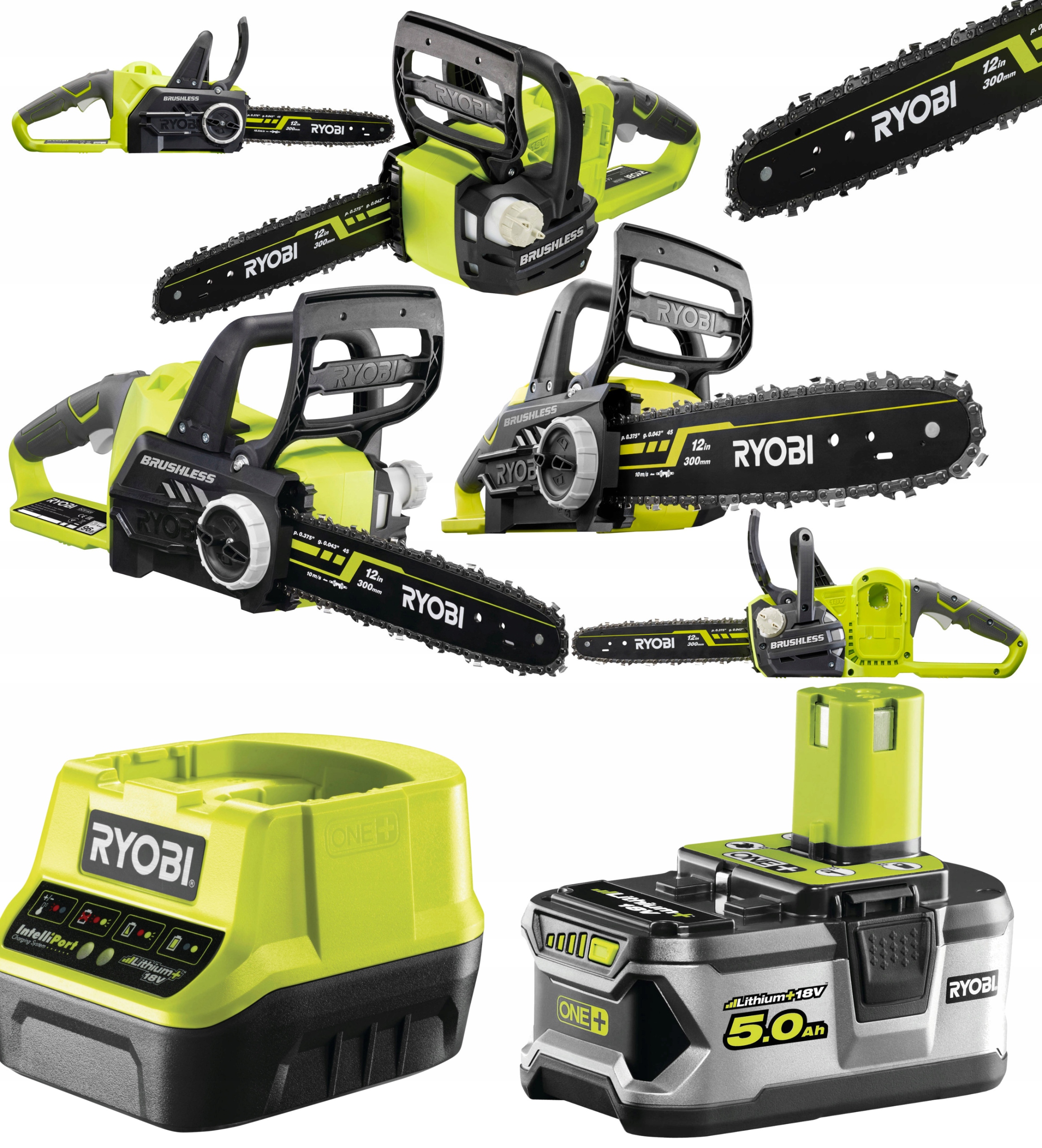 

Ryobi OCS1830 Bezszczotkowa Piła Łańcuchowa 5Ah