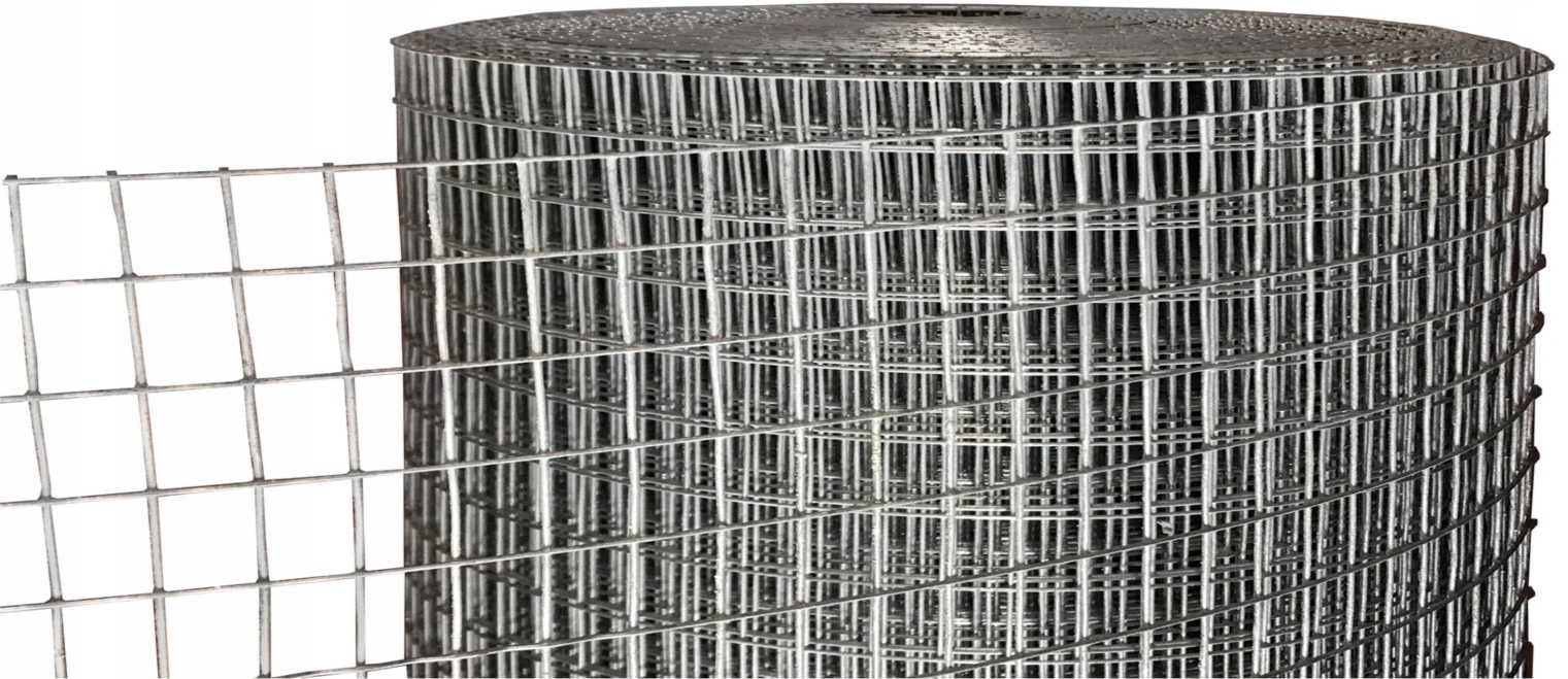 Siatka zgrzewana hodowlana oczko 6x6mm ,25m