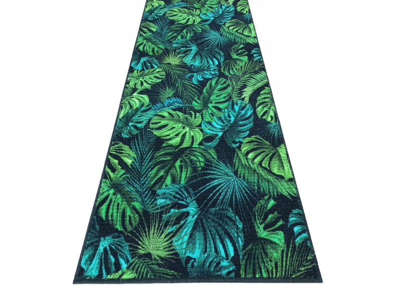 

Chodnik Monstera Liście Palma Zielony Jungle 100CM