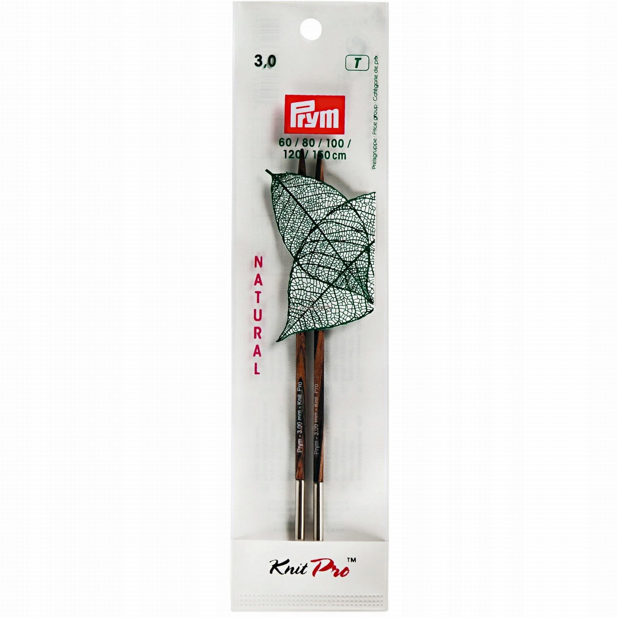 Druty 3mm Natural Wymienne PRYM KnitPro