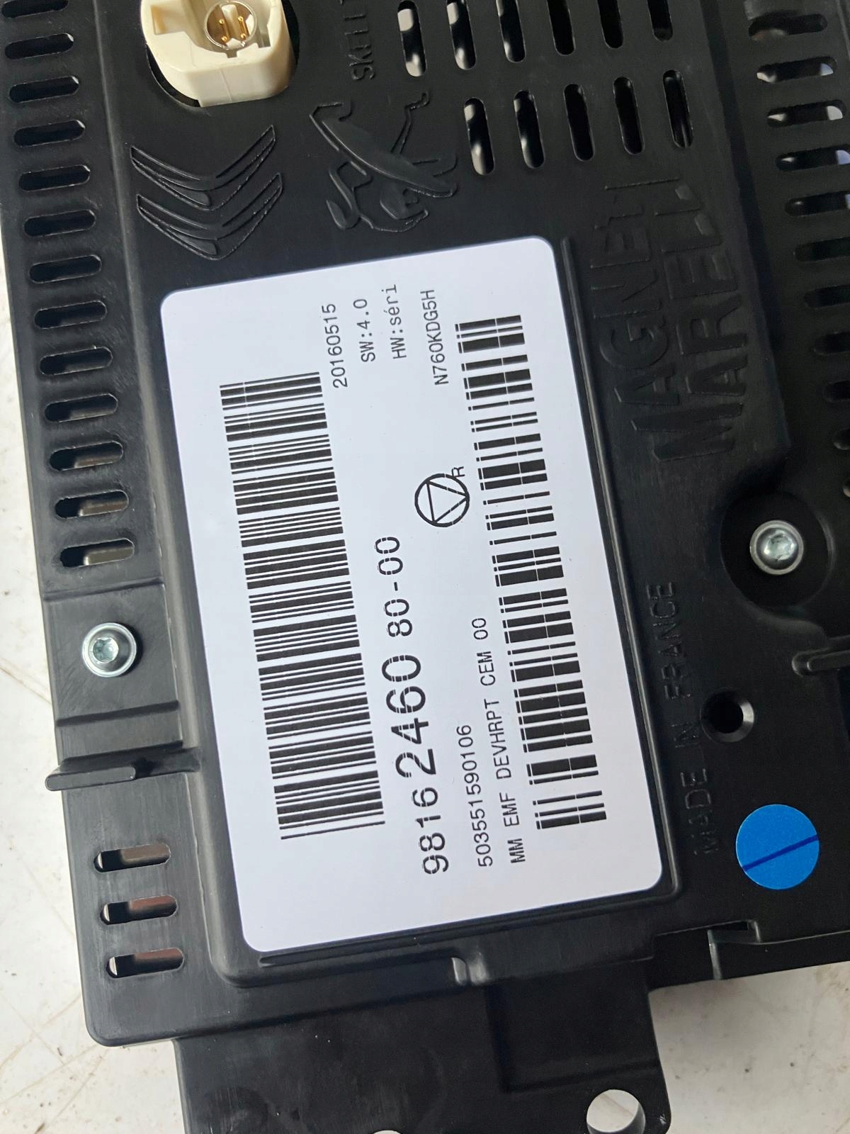 EKRAN display DOTYKOWY navigation devices CITROEN C5 III X7 LIFT 9816246080