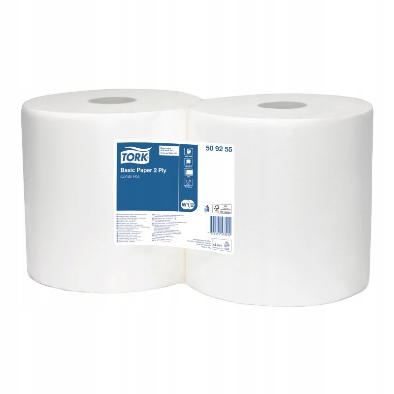 

Tork 509255 Czyściwo papierowe w roli W1/W2 x2 szt