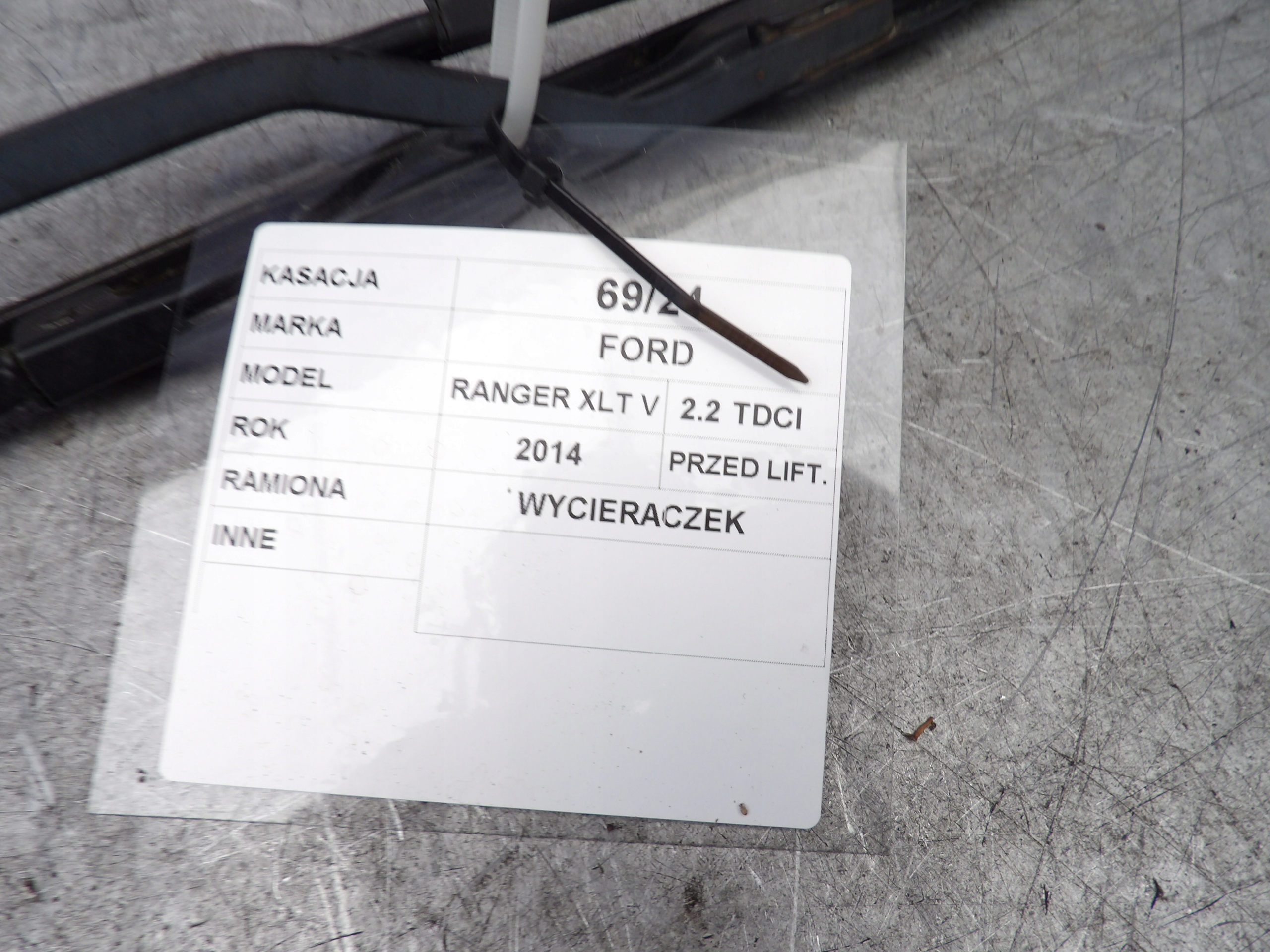 FORD RANGER V 2012-2019 wiper arms wiper arm