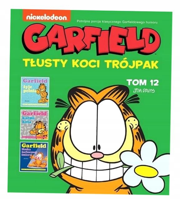 GARFIELD T.12 TŁUSTY KOCI TRÓJPAK, JIM DAVIS