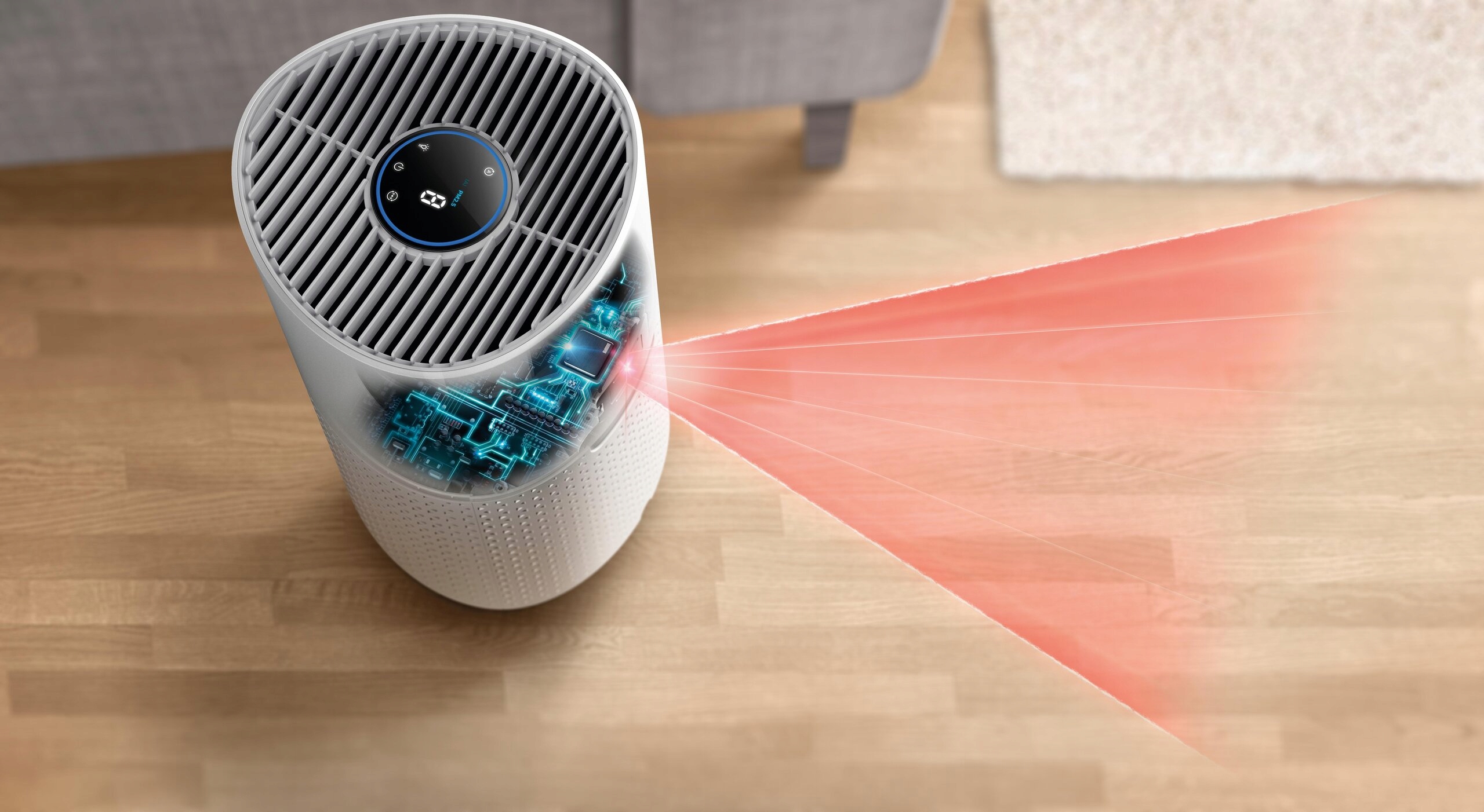 Oczyszczacz powietrza Philips AC1711/10 Poziom hałasu 50 dB