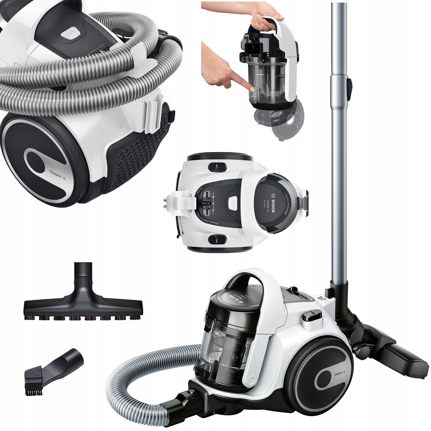 Vysavač Bosch Serie 2 BGS05A222 700W Hepa filtr