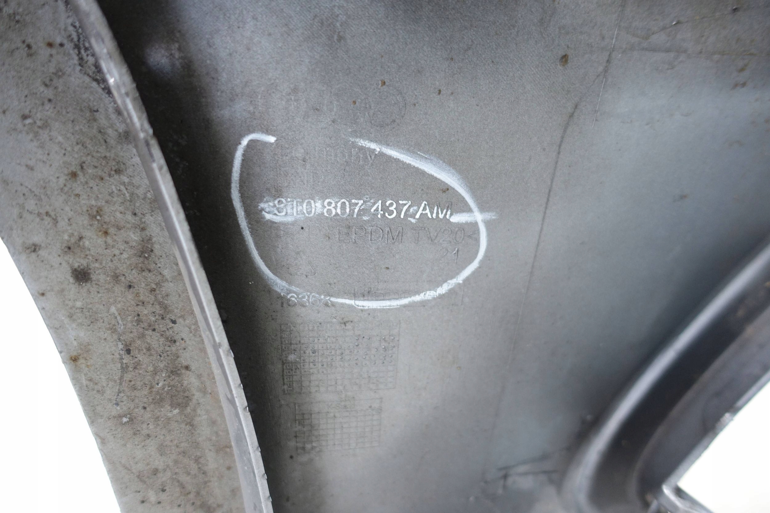 AUDI A5 8T0 LIFT S-LINE 2012- bumper front front 8T0807437AM