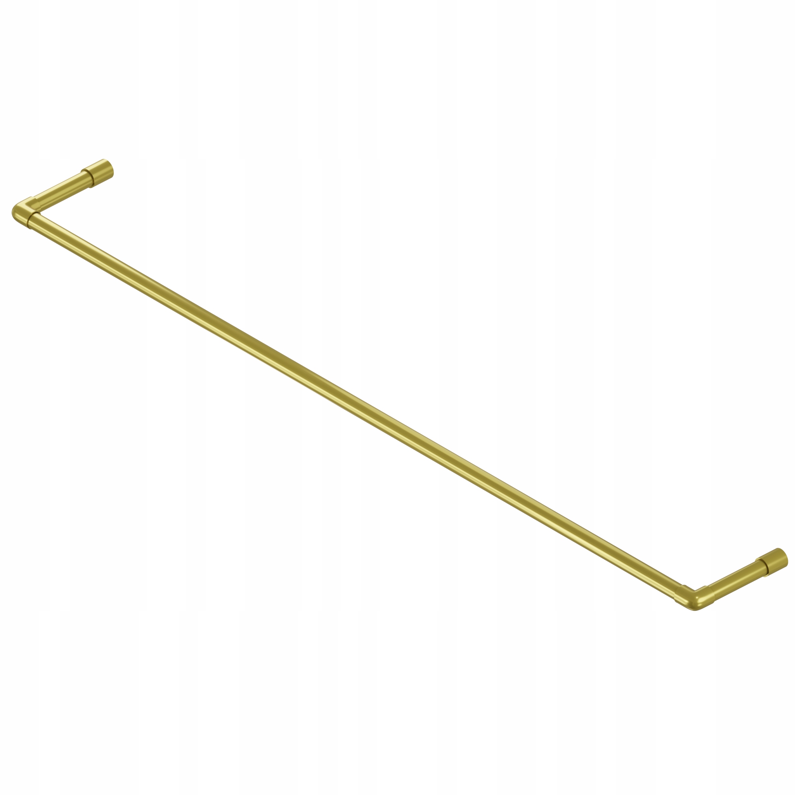 Koupelnový Věšák Na Ručníky, Držák, Průměr 25 MM, Zlatý, Matný, 148 CM, Ginger