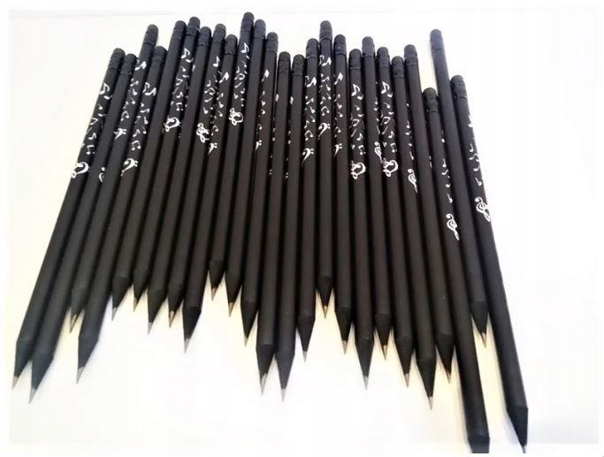 

Muzyczny ołówek z nutkami