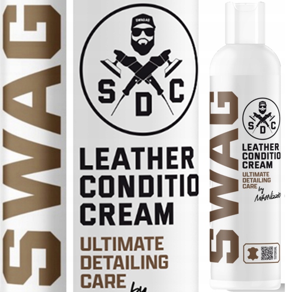 Swag Leather Conditioner Cream 0,25L Kremowy. Odżywia, Impregnuje Skórę