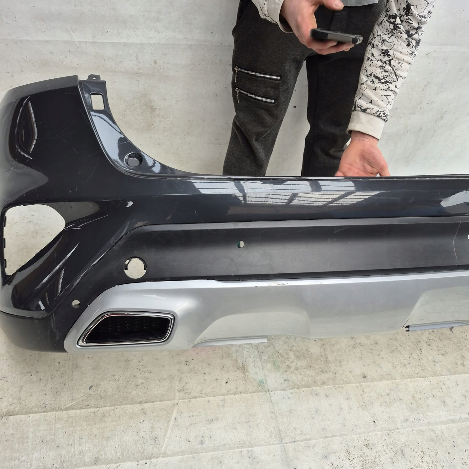 KIA XCEED X CEED X-CEED 19- bumper rear part rear PDC towing