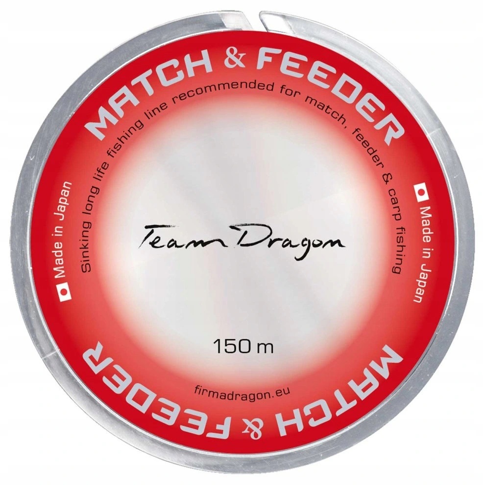 

Żyłka Dragon Match & Feeder 150m 0,25mm 6,90kg