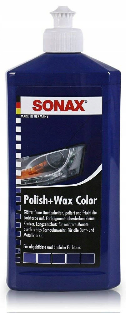 

Sonax Wosk Koloryzujący Nanopro Niebieski 250 ml