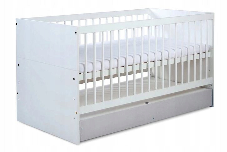 KLUPŚ ŁÓŻECZKO DALIA Grey 120x60 Z Pojemnikiem