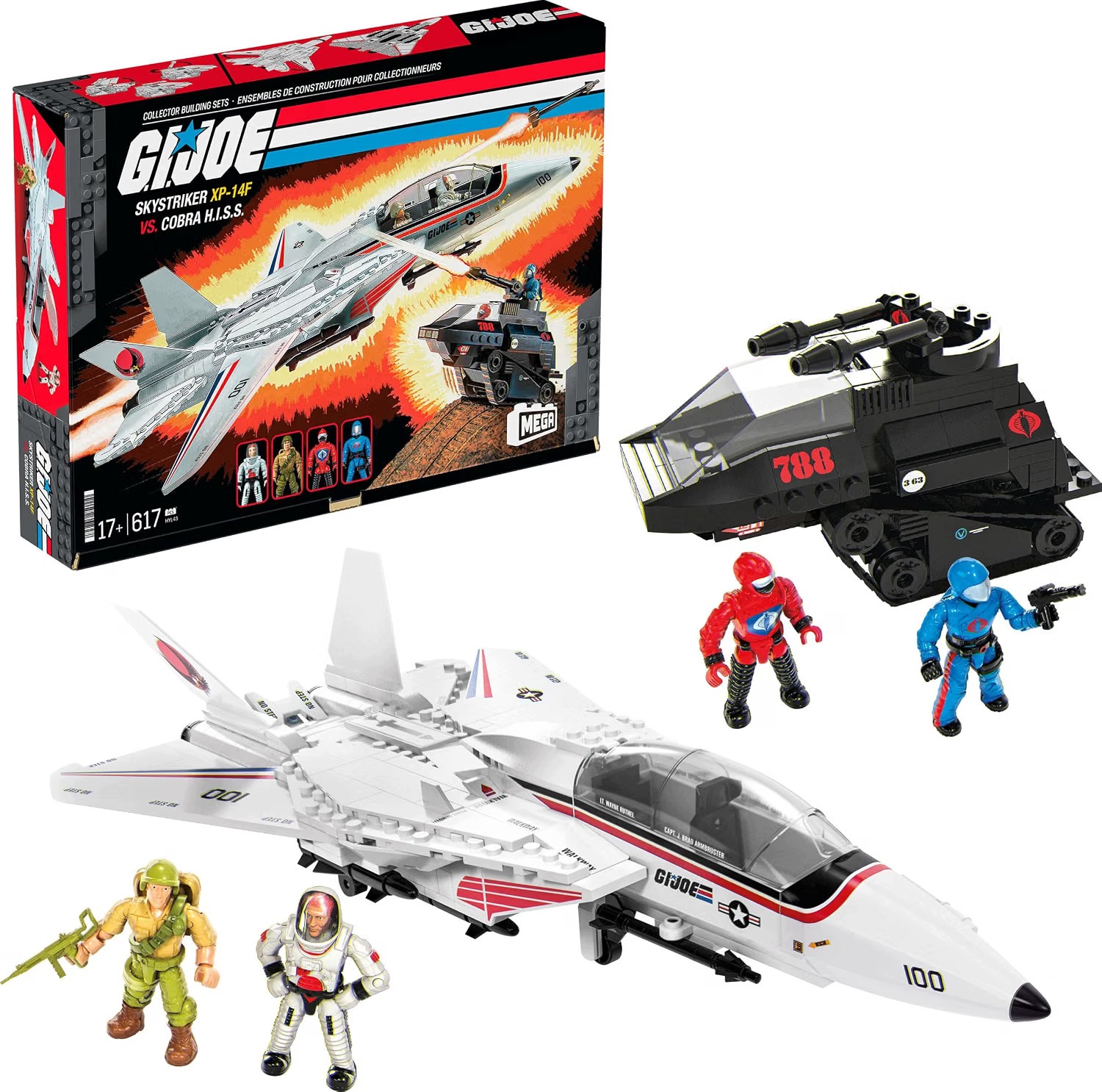 Construx G.i.joe Zestaw Skystriker Xp 14F kontra Cobra