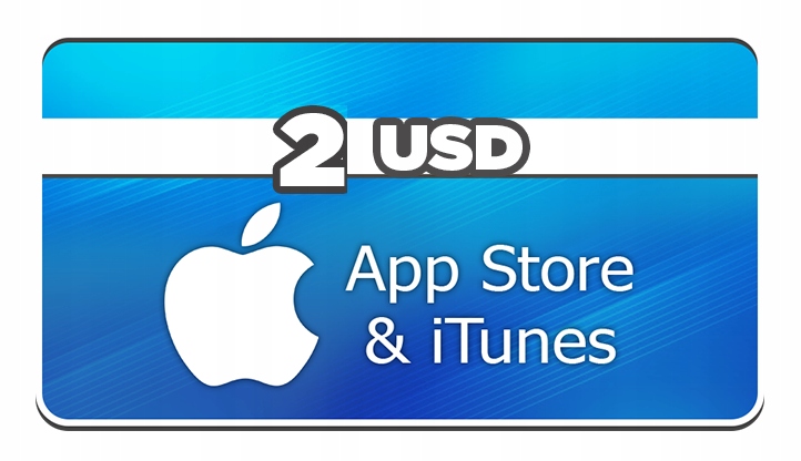 Karta upominkowa App Store & iTunes 5 USD