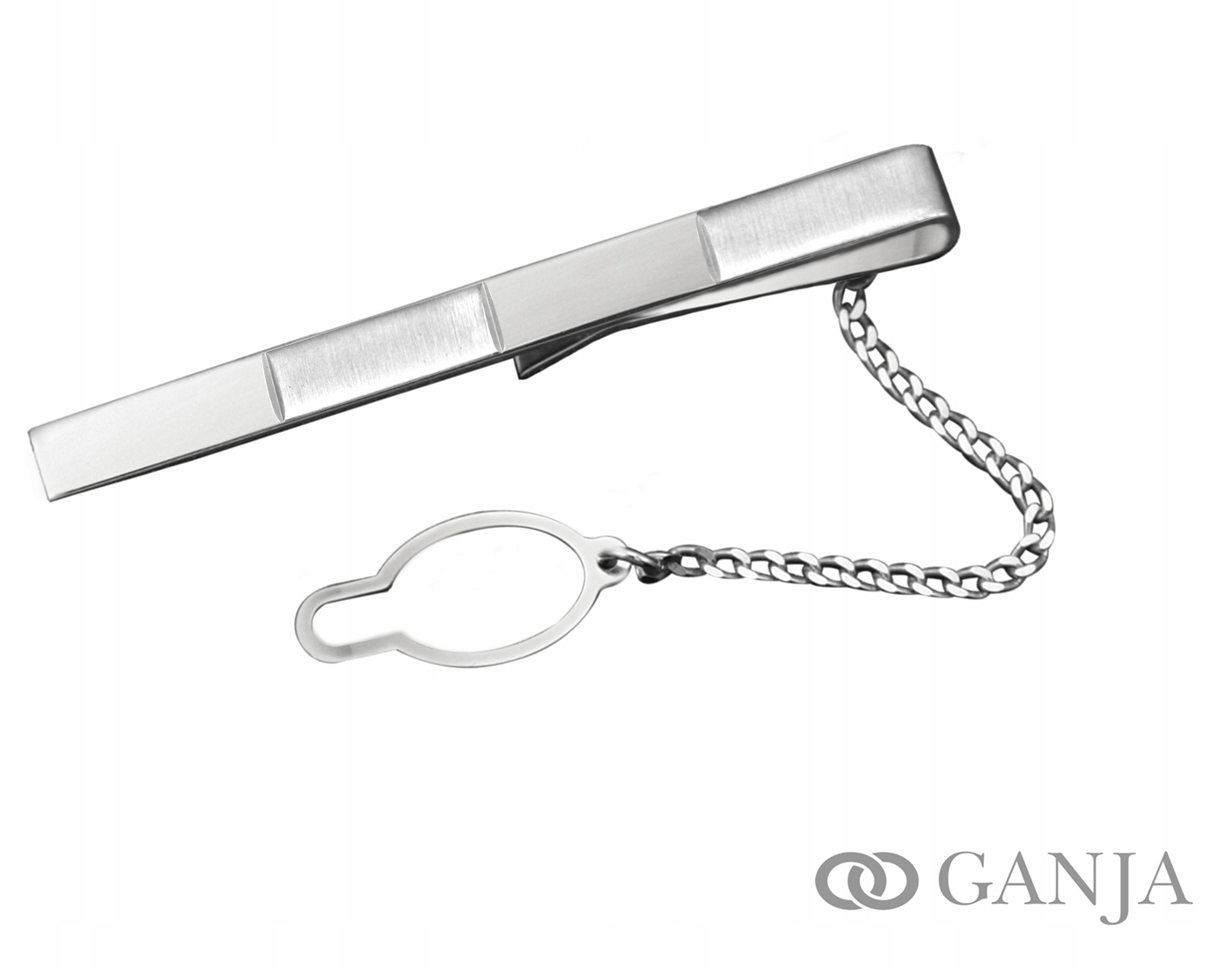 Spinka srebrna do krawata 925+GRAWER SK20 ŚLUB