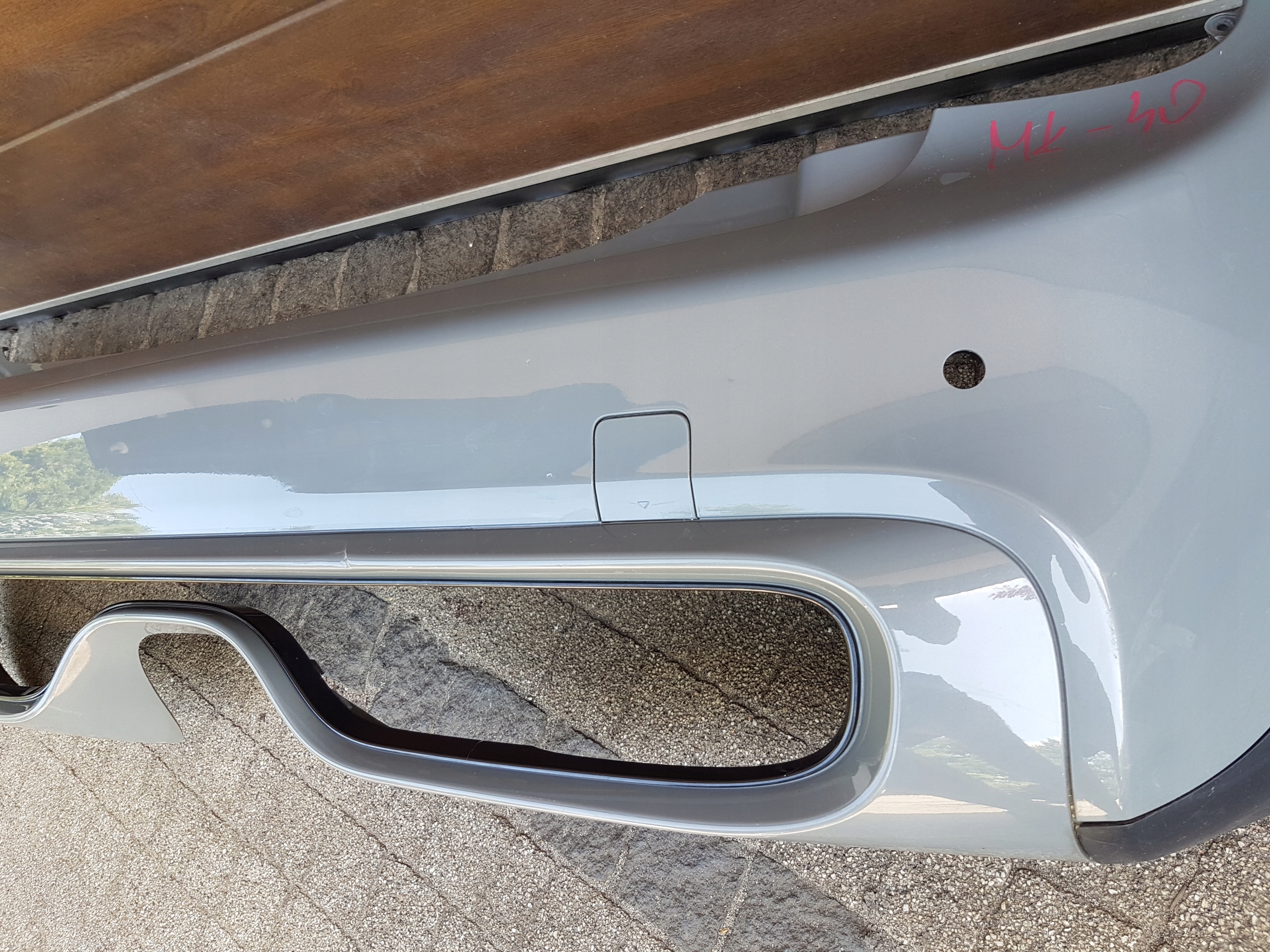 bumper rear MINI F55 SPORT