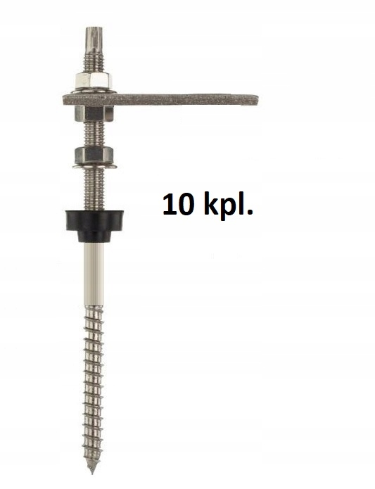 

Śruba M10x200 Dwugwintowa Pv Adapter +epdm 10
