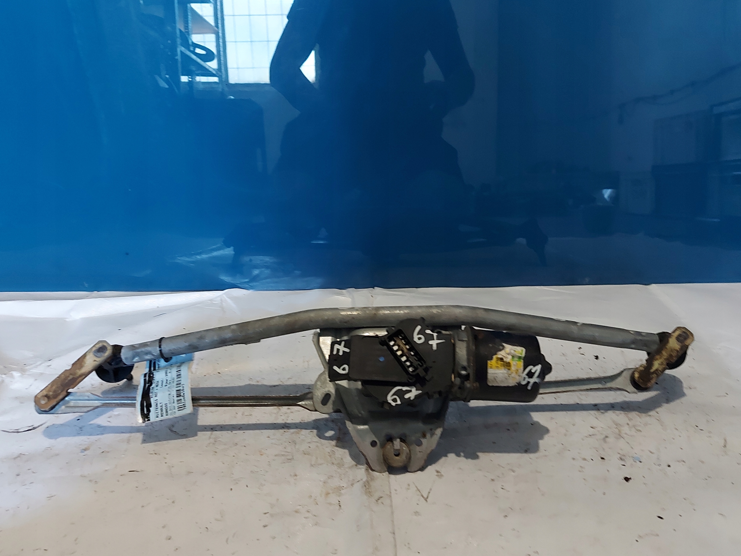 wiper mechanism KANGOO 2001 R 54115517 front