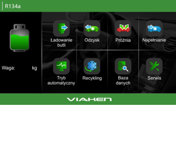 STACJA KLIMATYZACJI VIAKEN X545 AUTOMAT J. POLSKI EAN (GTIN) 5904730104319