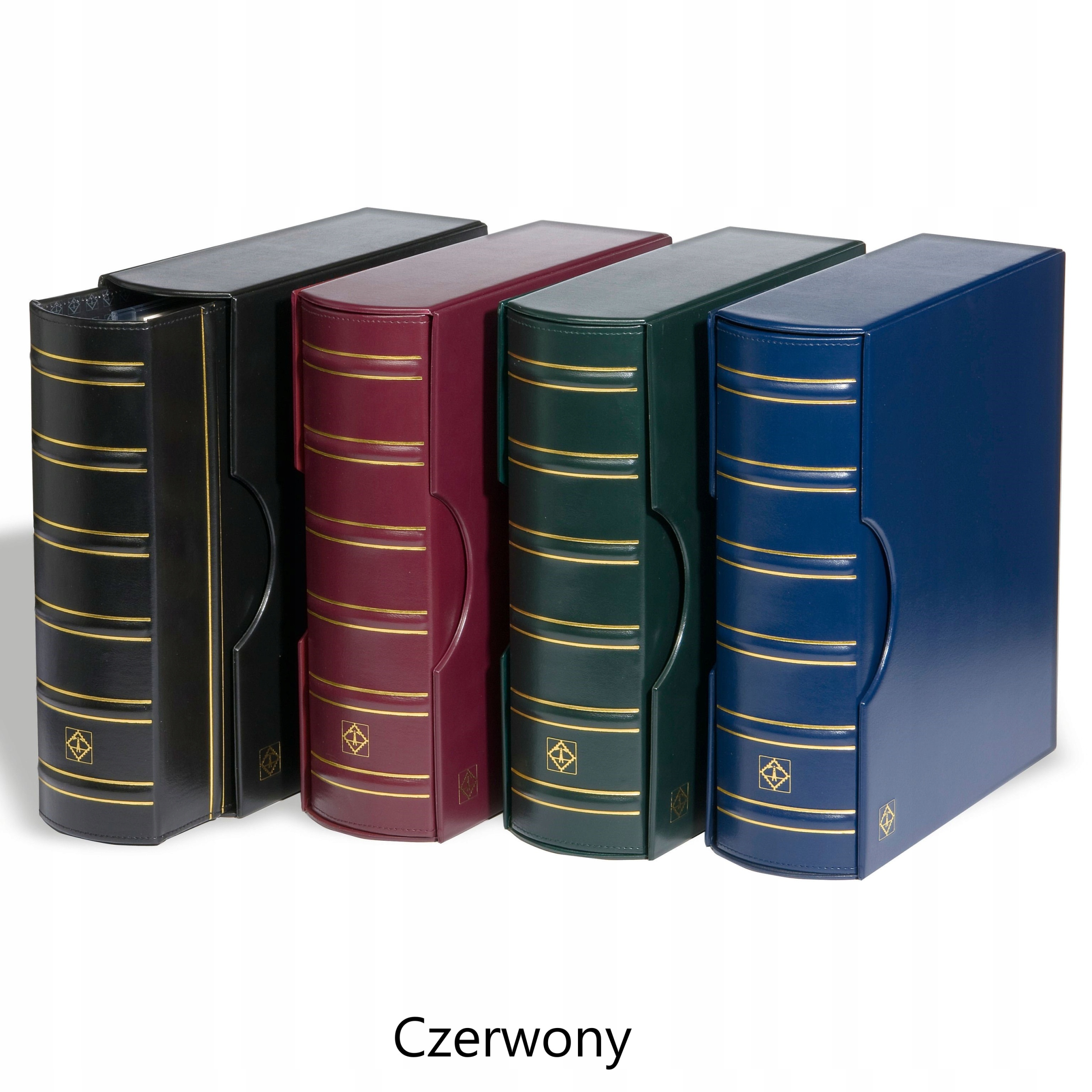 Klaser Pouzdro Na Známky A4 90 Stran Grande Gigant Červené MM-Sbírky