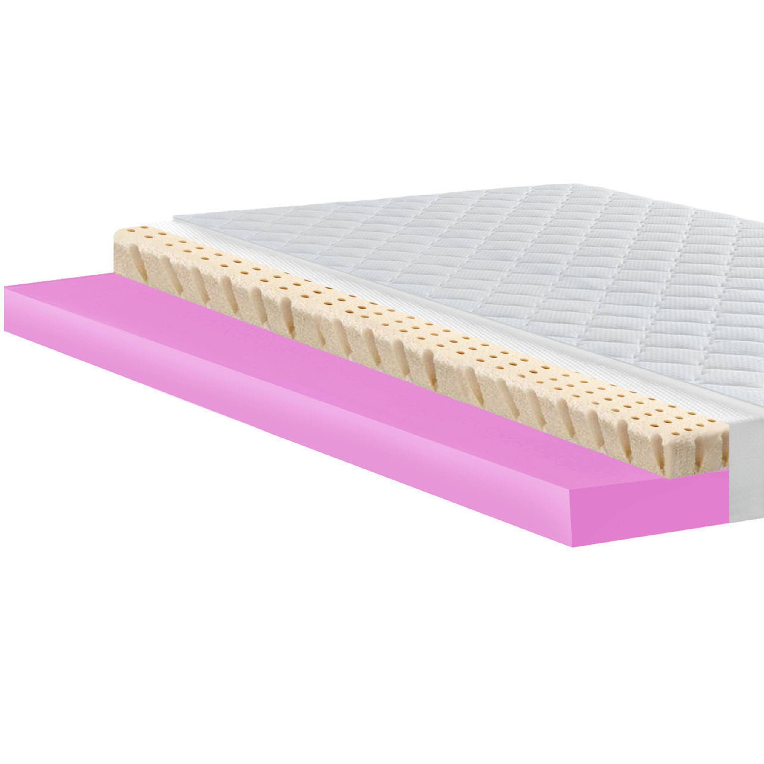 Top 130x180 hypoalergénny s Hr penou a latexom 6 cm