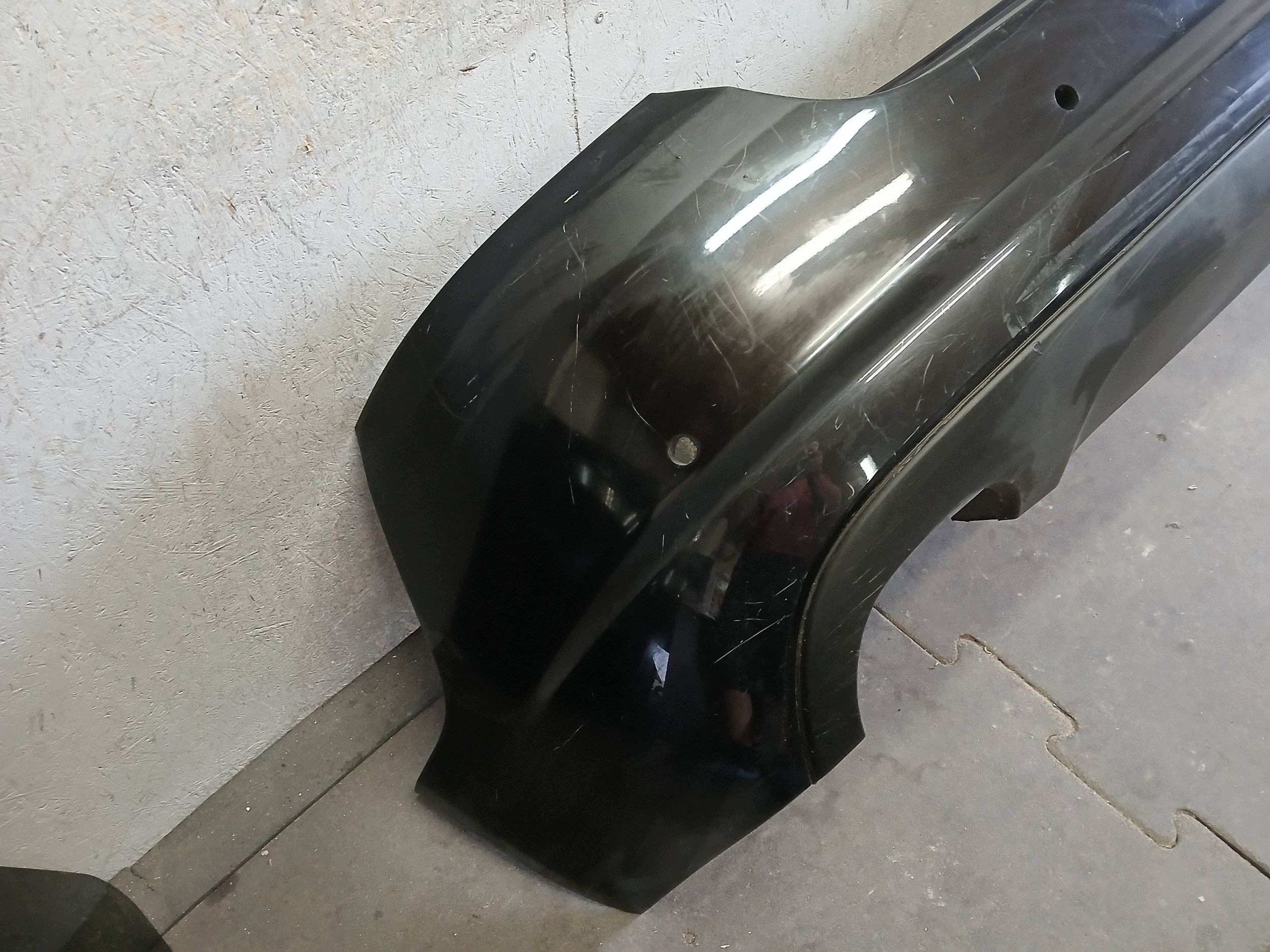 bumper rear part JAGUAR XF 08-12 sedan