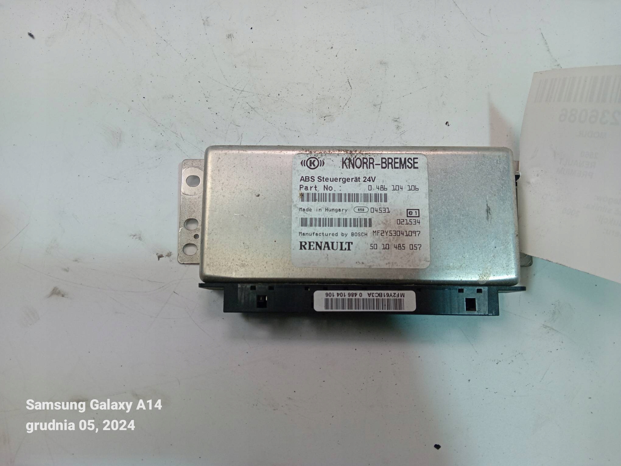 Module KNORR-BREMSE 5010485057 RENAULT PREMIUM