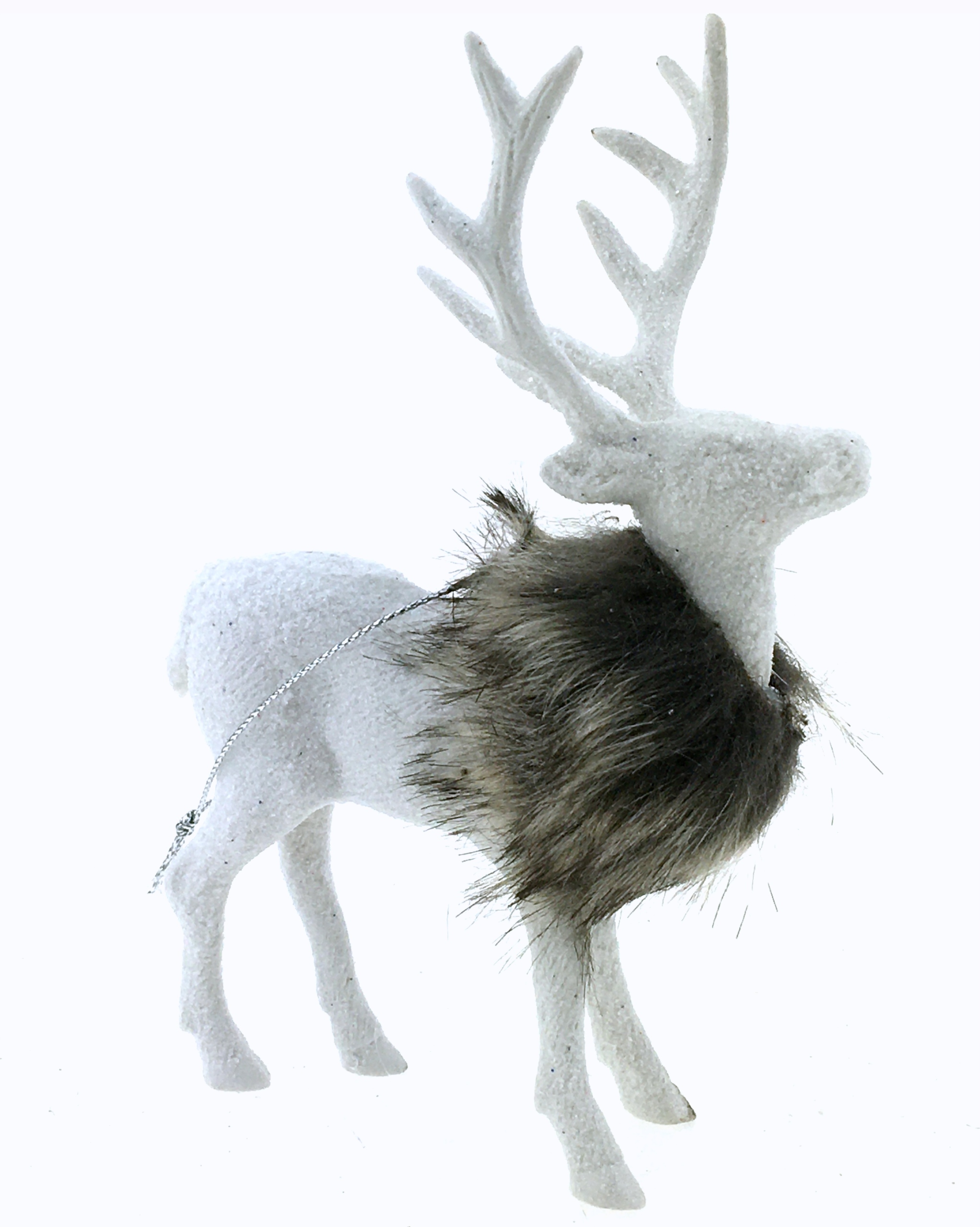 

Bombki Ozdoby Choinkowe Białe Renifer Premium