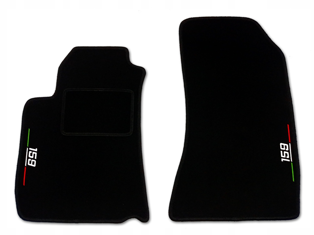 

Dywaniki Welurowe Alfa Romeo 159 Przód Haft