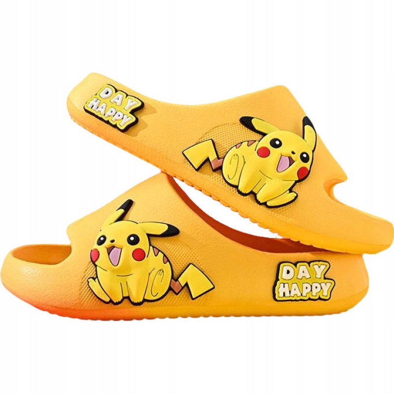 Deti Šľapky Pokémon PIKACHU PROTIŠMYKOVÁ PAPUČKA