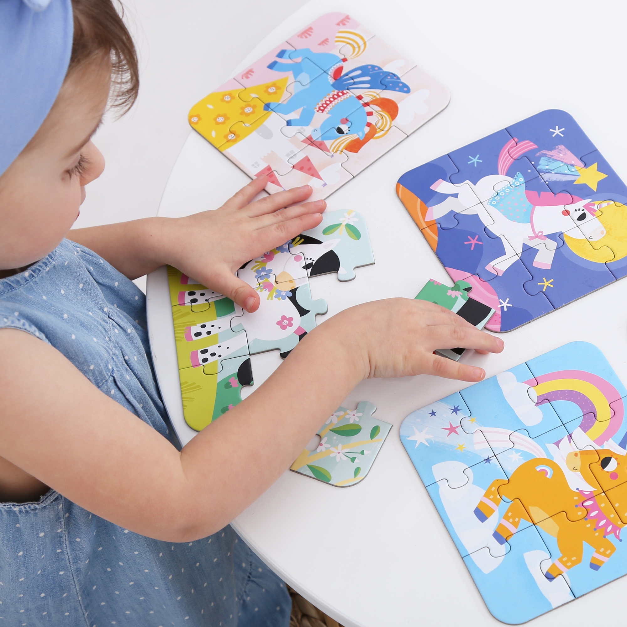 Moje Pierwsze Puzzle Układam Koniki Czu Czu 3+ Kod producenta 5902983491170