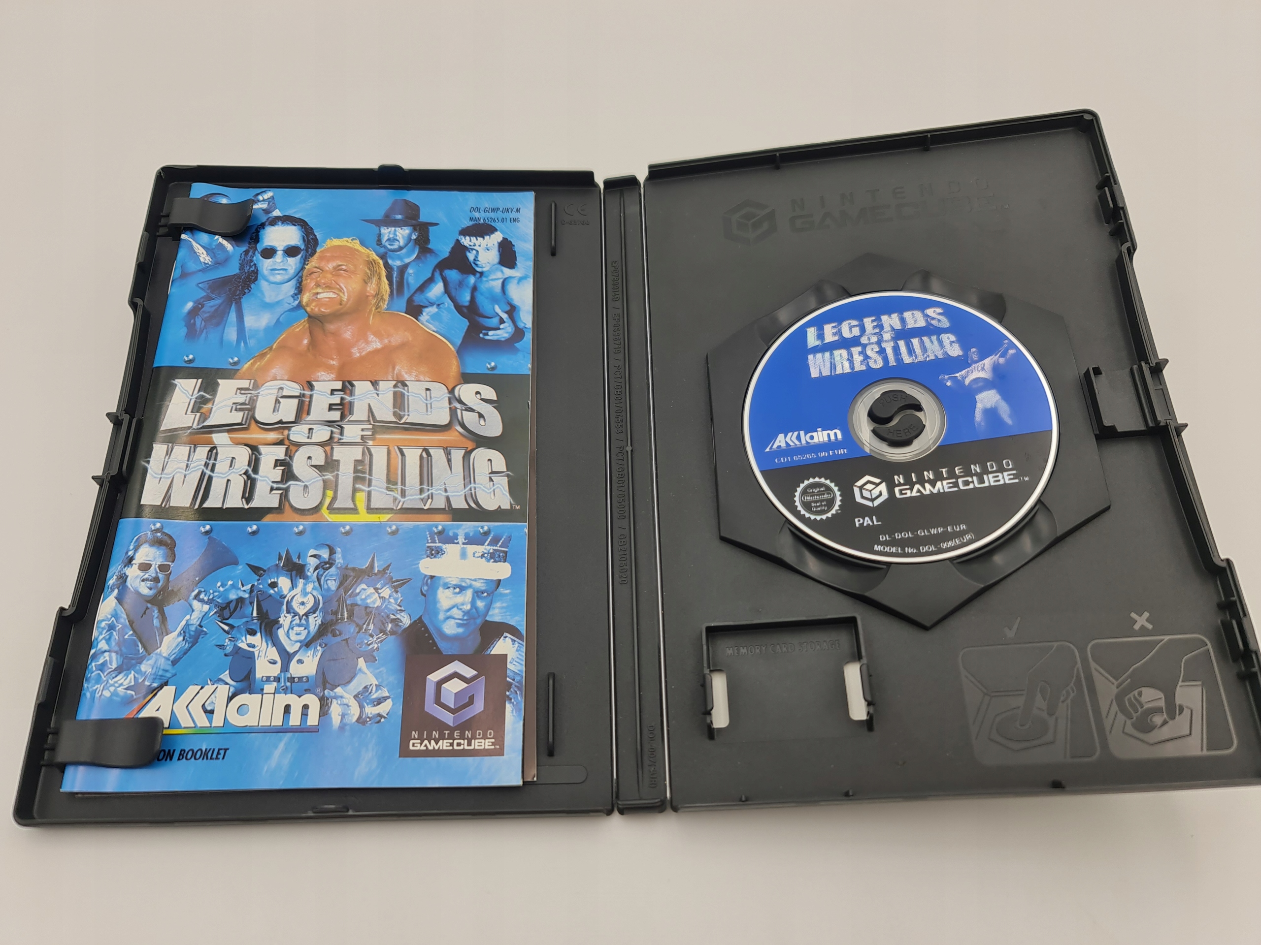 NINTENDO GAMECUBE LEGENDS OF WRESTLING Platforma Nintendo GameCube